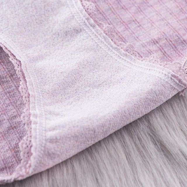 Quần lót nữ Cotton Dệt Kim - Quần Chip Nữ kháng khuẩn thoáng mát - Sét 5q Muối Tiêu