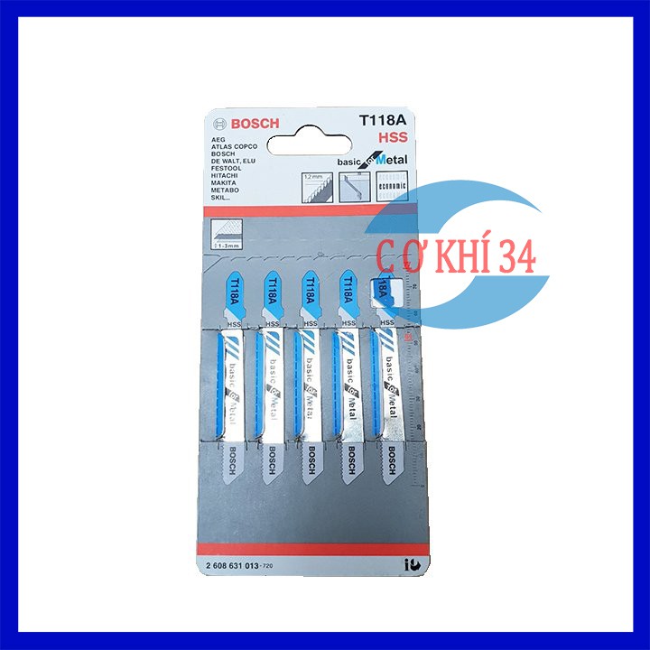 Lưỡi Cưa Sắt, Lưỡi Cưa Lọng Sắt HSS Chính Hãng T118A