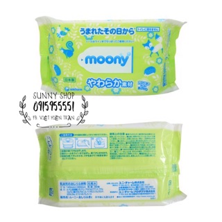 Khăn giấy ướt #moony