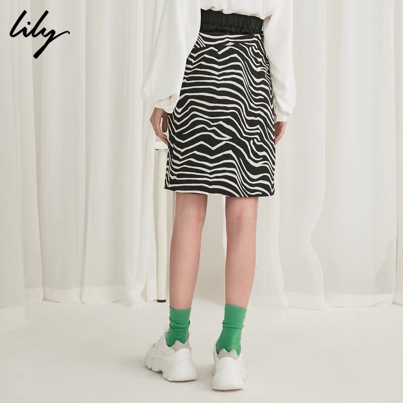 Chân váy sọc vằn Lily