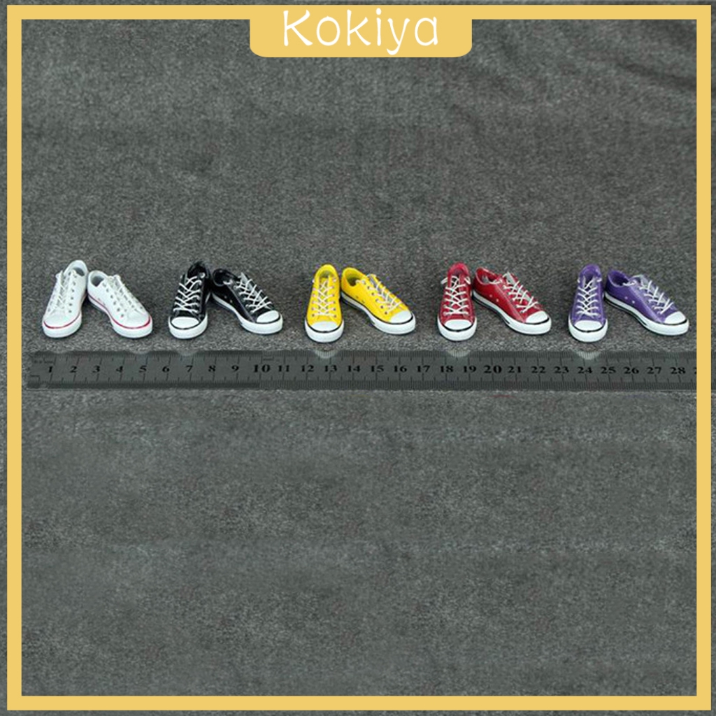 Giày Thể Thao Cao Su Tỉ Lệ 1 / 6 Cho Mô Hình Nhân Vật Nữ 12 ''