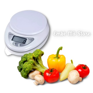 Cân Thực Phẩm - Nhà Bếp Điện Tử Mini 5Kg | Electronic Kitchen Scale - Embé Mỡ