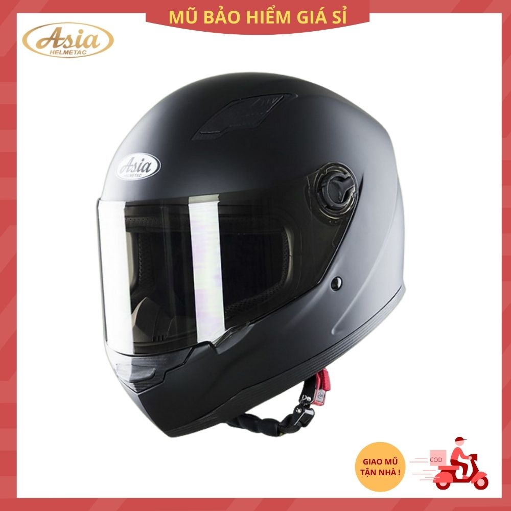 Mũ bảo hiểm fullface  M136, ASIA M136 - Mũ trùm đầu form nhỏ