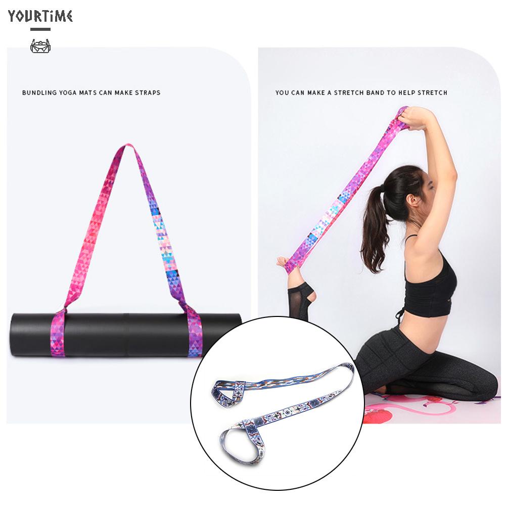 Dây Đeo Thảm Tập Yoga Có Thể Điều Chỉnh In Họa Tiết