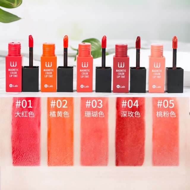 [HÀNG CHÍNH HÃNG] Son kem W.lab magnetic color lip tint 4,3 gr