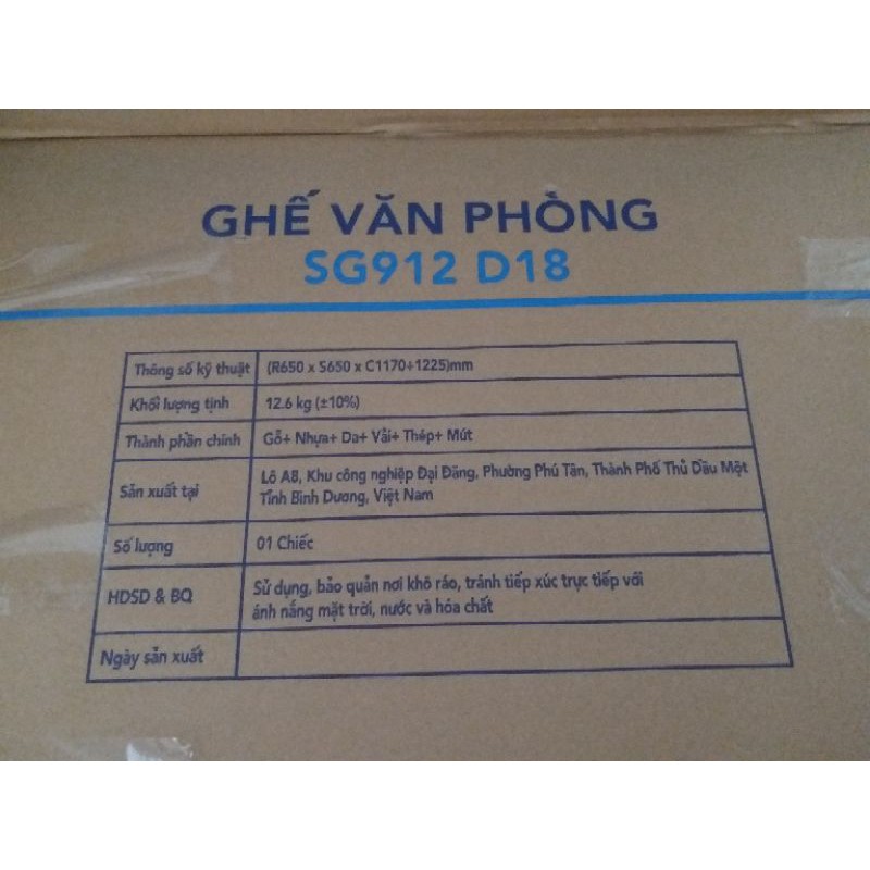 Ghế lãnh đạo SG912