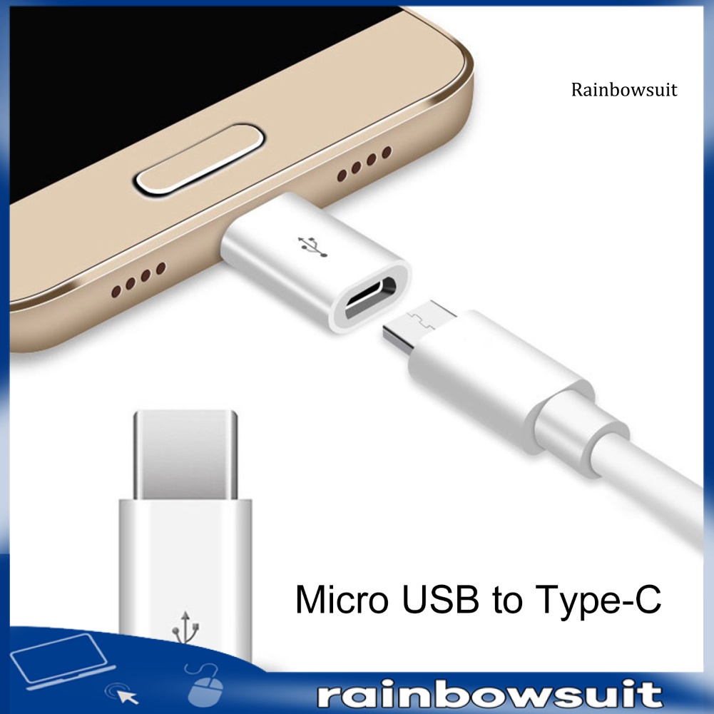 Set 10 Đầu Chuyển Đổi Cổng Type-C Sang Micro USB Cho Điện Thoại