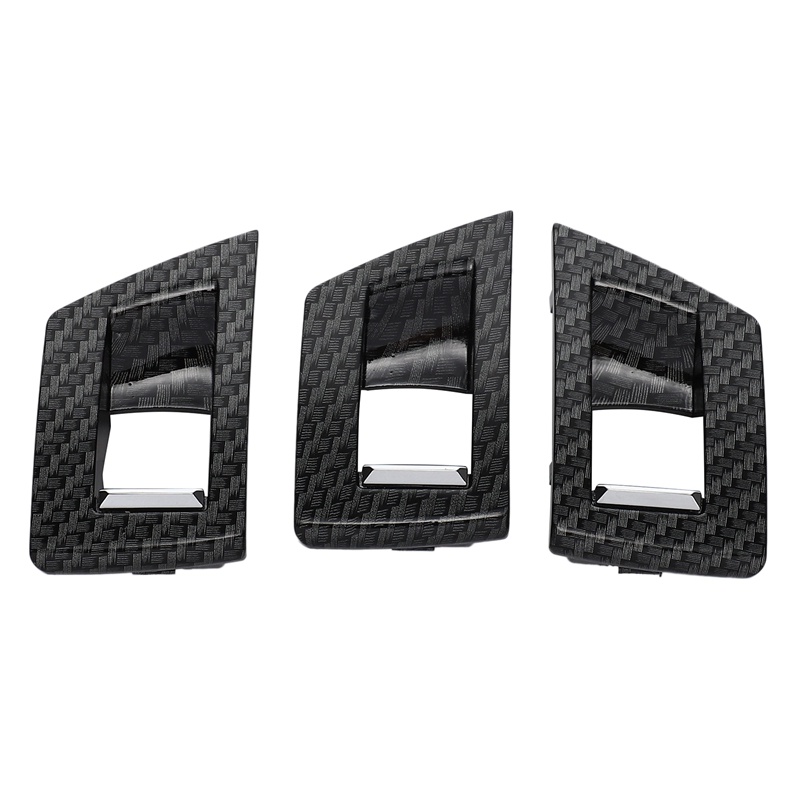 Set 7 Phụ Kiện Bọc Tay Nắm Cửa Bên Phải Trong Xe Hơi BMW 5 Series F10 F11