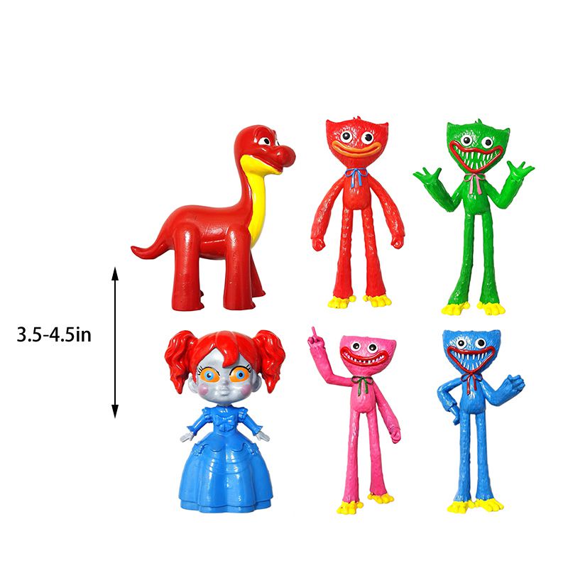 Búp bê đồ chơi hình nhân vật game Huggy Wuggy Poppy Playtime đáng sợ phù hợp làm quà tặng giáng sinh cho bé