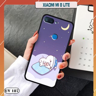 Ốp lưng nhám Xiaomi Mi 8 Lite in hình