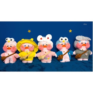 [CÓ SẴN] Vịt Bông LaLaFan Siêu Cute Size 30cm(đầy đủ phụ kiện)