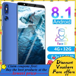 5.72 inch Large Screen Smartphone P20plus 4G+32G Face ID Android Cellphone