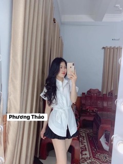 Áo sơ mi cách điệu 💕