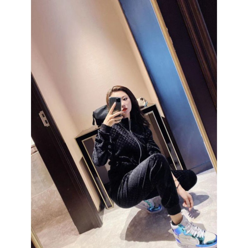 Set thể thao LV unisex chất nhung siêu đẹp 2021