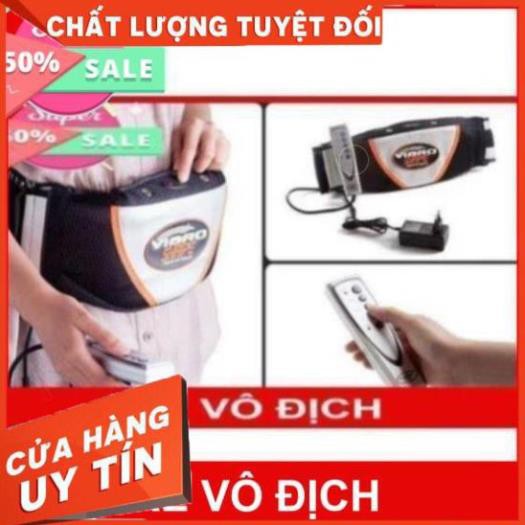 Đai Vibro Shape Massage Bụng có Nóng tăng hiệu quả giảm mở bụng