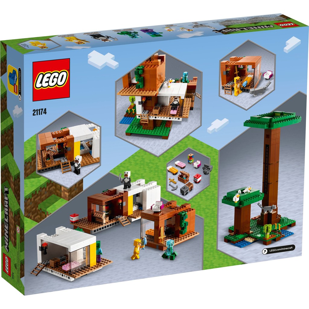 LEGO Minecraft 21174 Nhà trên cây hiện đại