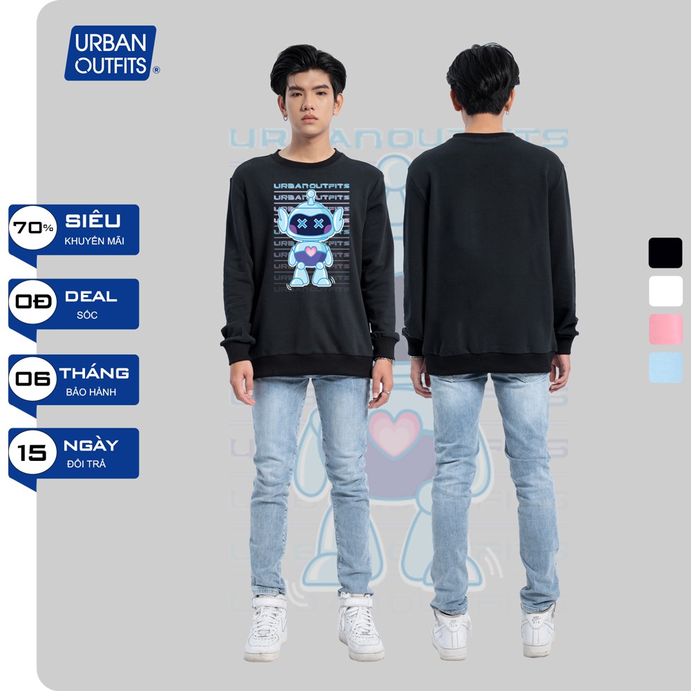 Áo Sweater Form Rộng Nam Nữ URBAN OUTFITS In FUTURE BOT SWO30 Thun Cotton Nỉ 4 Chiều Local Brand | BigBuy360 - bigbuy360.vn