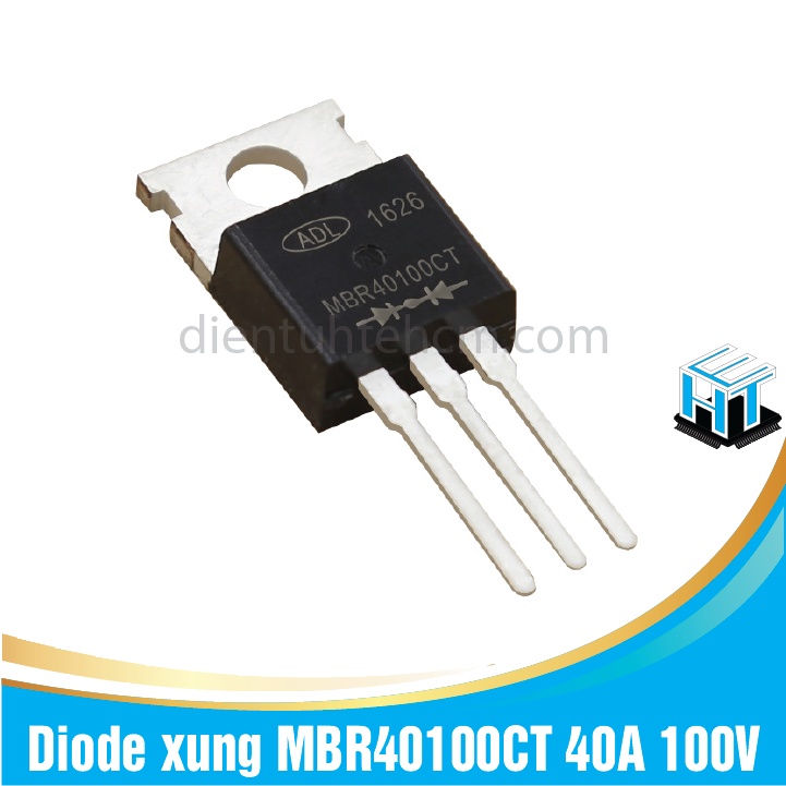 Diode xung 40100 MBR40100CT 40A 100V TO-220 loại tốt