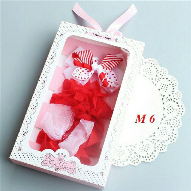 Hộp băng đô cho bé gái