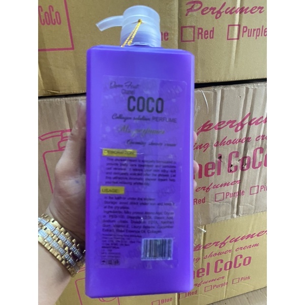 Sữa tắm coco 800ml công ty
