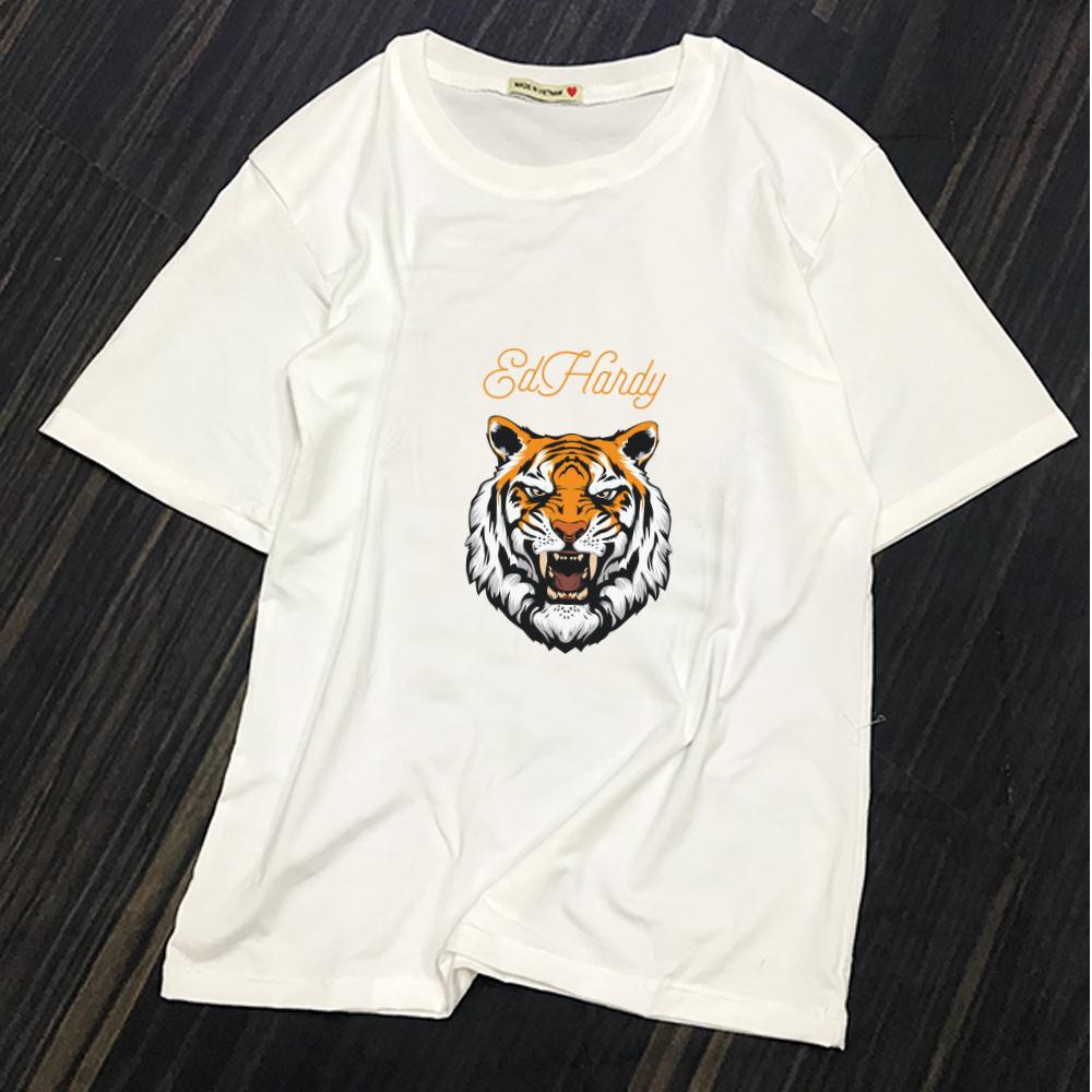 ÁO THUN AOMIVN Ed Hardy Tiger-01TS0_060TAY LỠ CÁ TÍNH PHÔNG IN PHONG CÁCH HÀN QUỐC AOMI DU LỊCH