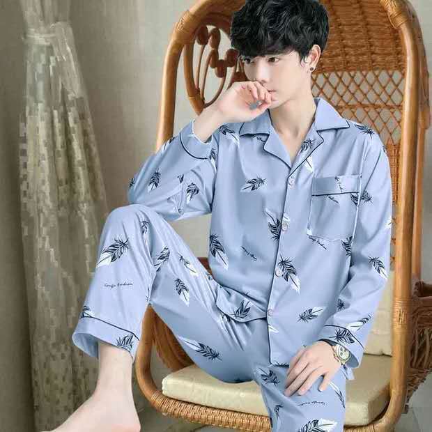 Pyjama, tay dài, dáng suông, thoải mái, hợp thời trang - Hàng nhập khẩu