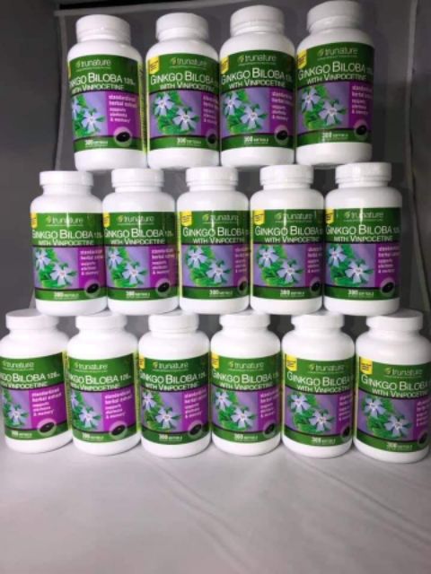 Viên uống bổ não Ginkgo Biloba 120mg chính hãng từ Mỹ 300 viên