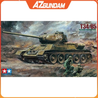 Mô Hình Lắp Ráp Tank T34/85 Russian Medium Tank Tỉ Lệ 1/35 Chính hãng Tamiya Nhật Bản