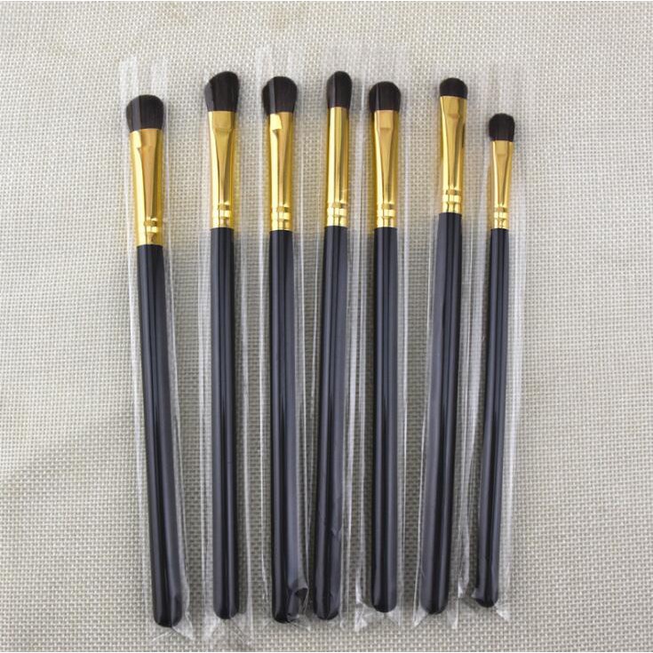 Set 7 Cọ Trang Điểm Phấn Mắt / Lông Mày / Má Hồng Dành Cho Người Mới Bắt Đầu Cọ trang điểm Bộ cọ phấn mắt Bộ công cụ trang điểm