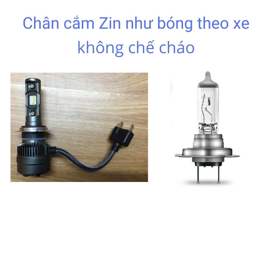 Đèn ô tô siêu sáng H7 12V sử dụng đèn pha ô tô đèn cos công nghệ Lumiled Led siêu sáng