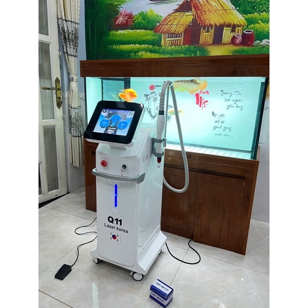 Máy laser Q11 xoá xăm, xoá lông mày, xoá nám, tàn nhang