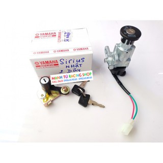 Ổ khóa xe sirius trung quốc 4 dây