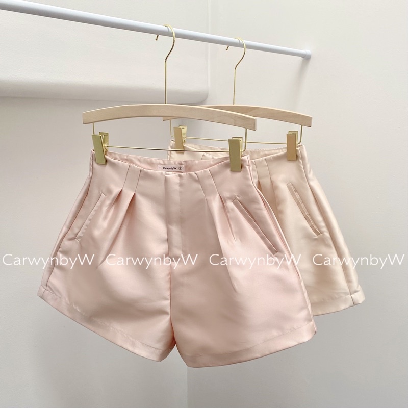 CarwynbyW - Quần Short Thiết Kế Ống Phồng