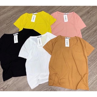 Combo áo cổ tim