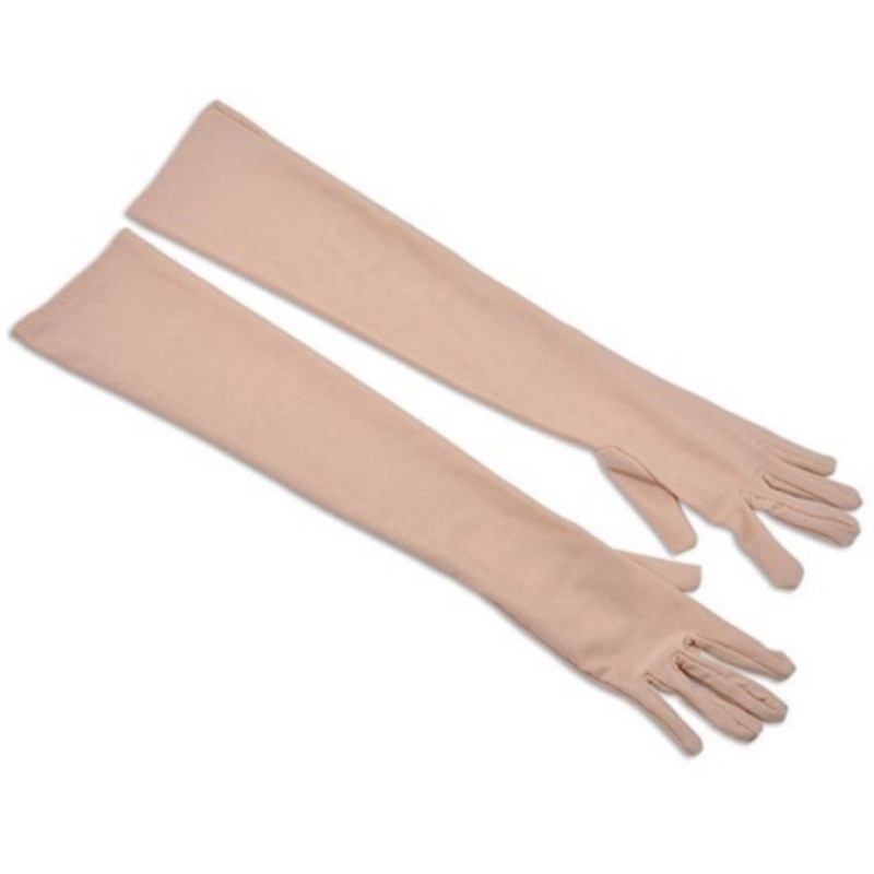 Găng tay vải dáng dài găng tay dự tiệc cho nữ