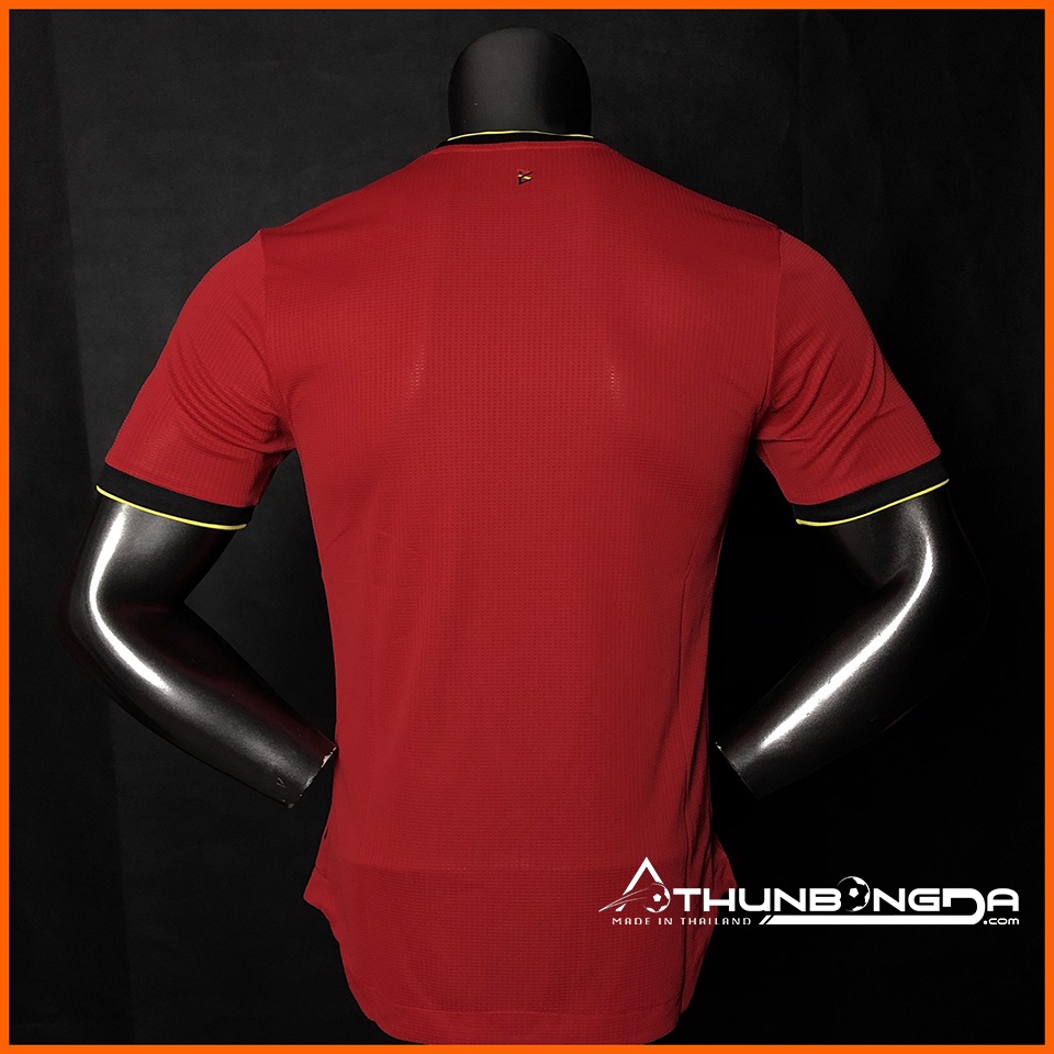 Áo tuyển Bỉ đỏ Euro 2021 sân nhà bản PLAYER Body Fit cao cấp
