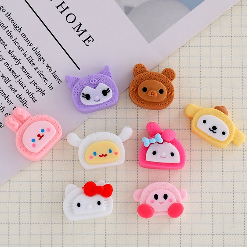 1 Khuôn Làm Bánh Hình Hoạt Hình Bằng Nhựa Resin DIY