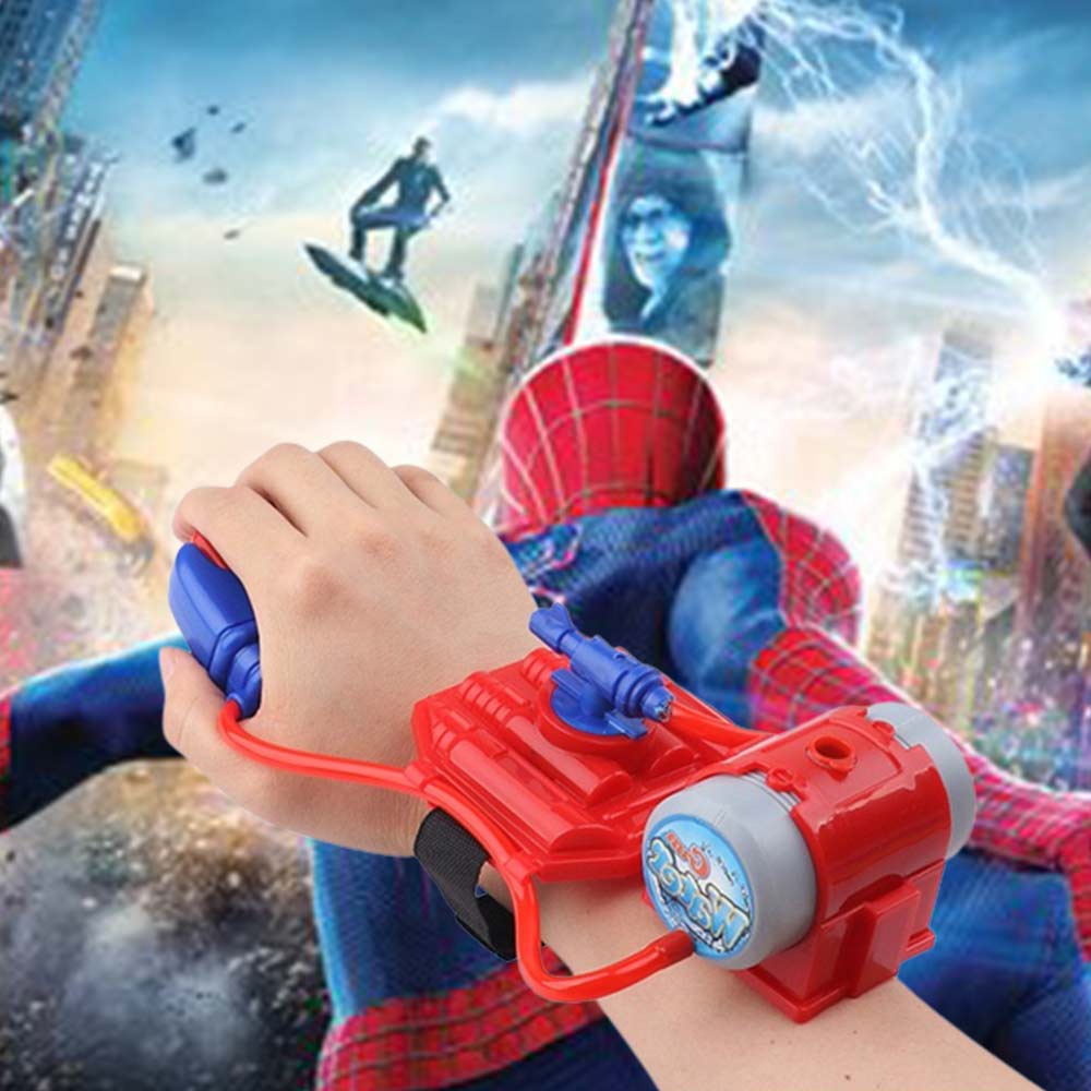 Spiderman wrist water gun shooting swimming pool beach outdoor game shooter summer children water toys
