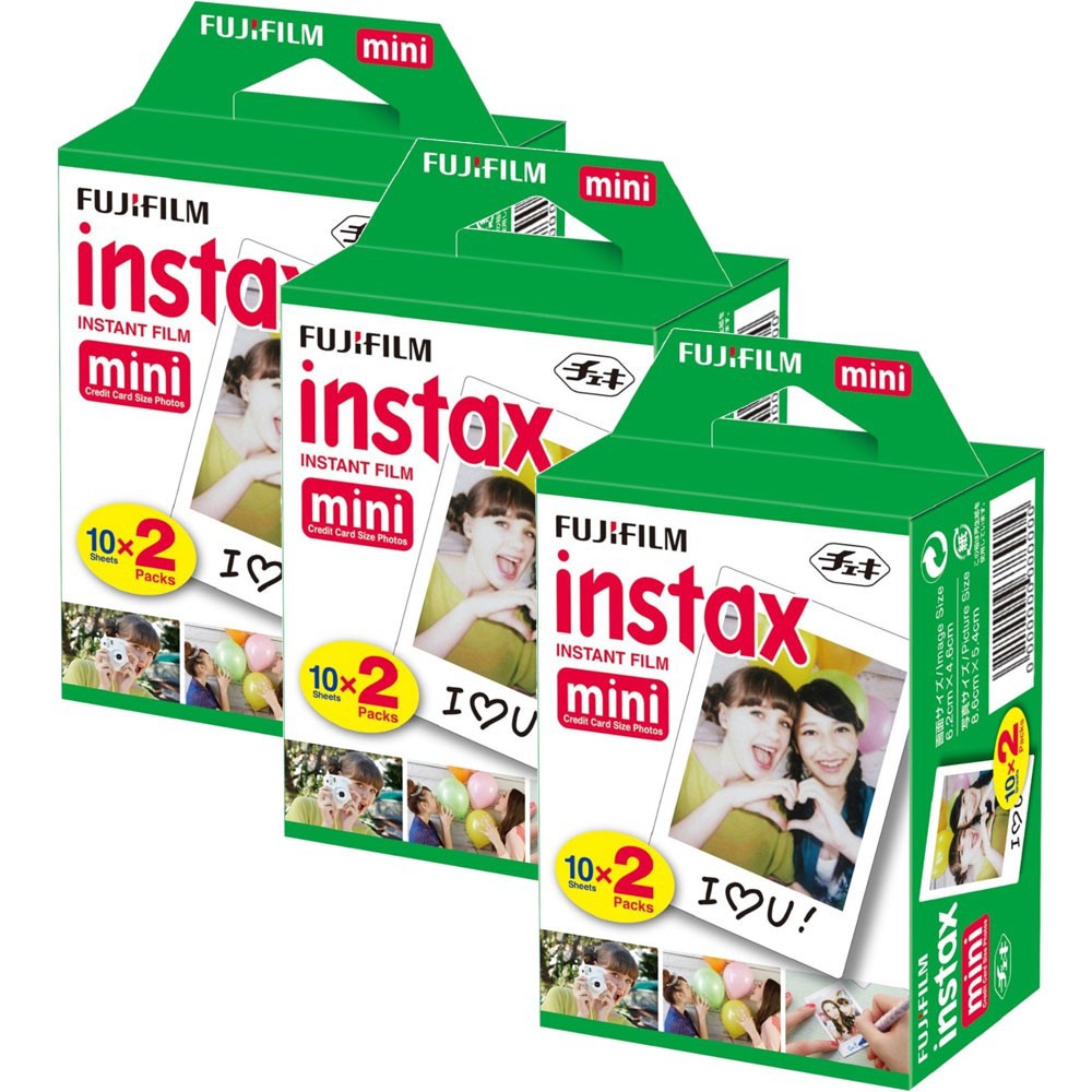 Combo 2 hộp giấy ảnh lấy ngay Fujifilm Instax mini Instant Film   - Chính  hãng