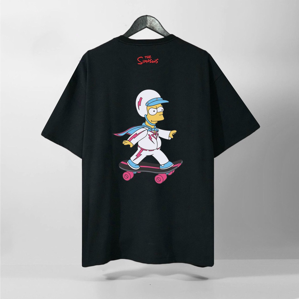 Áo Thun Tay Lỡ ADLV The Simpsons, áo phông unisex Form rộng oversize, chất liệu Cotton. KKIMShop