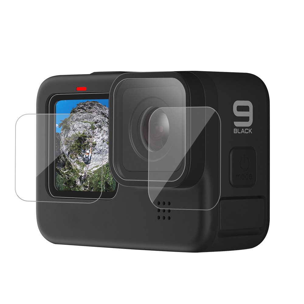 Dán lens GOPRO HERO 9 trước sau - Bộ phụ kiện gopro 9