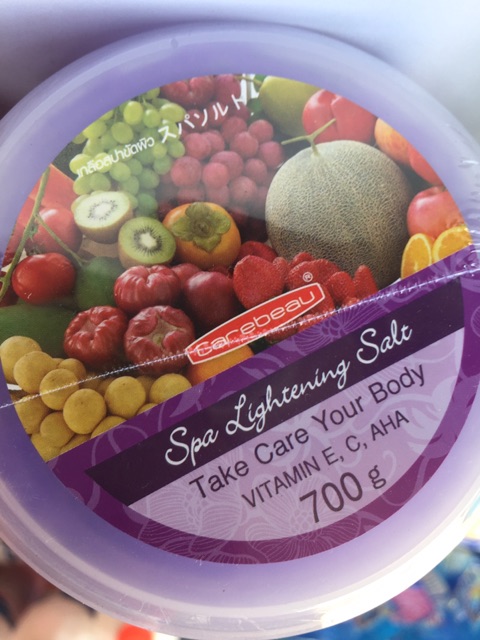 Muối tắm trắng Carebeau spa lightening salt Thái Lan 700g | BigBuy360 - bigbuy360.vn