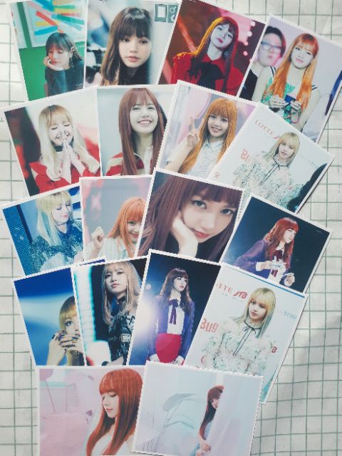 LOMO CARD LISA (BLACK PINK)