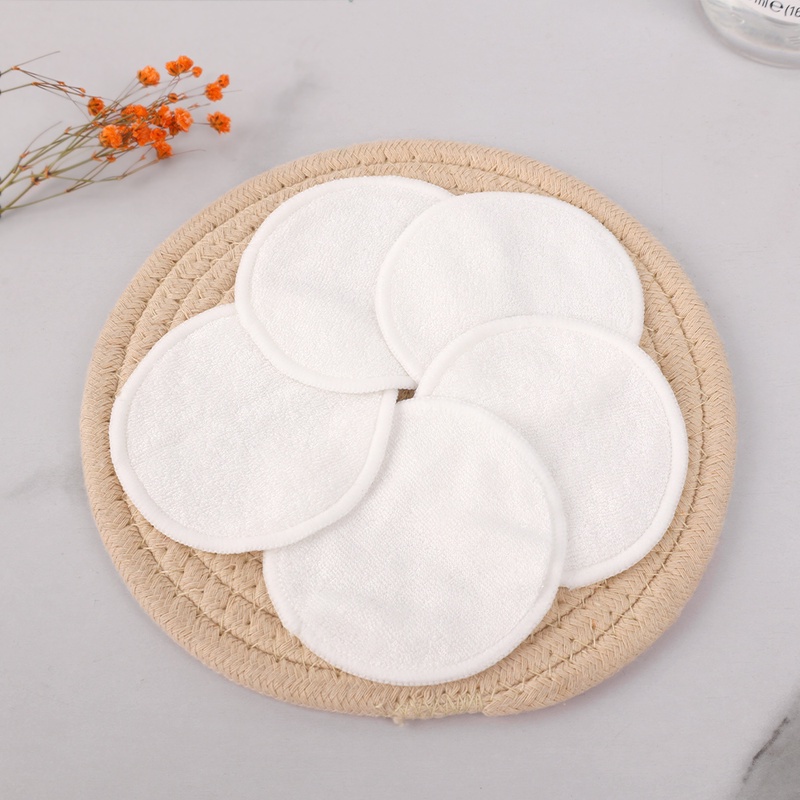 Bông Tẩy Trang Sợi Tre Hình Tròn Có Thể Tái Sử Dụng Chăm Sóc Da