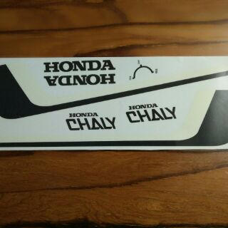 Bộ tem honda chaly màu trắng