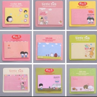 Giấy ghi nhớ vuông các mẫu
