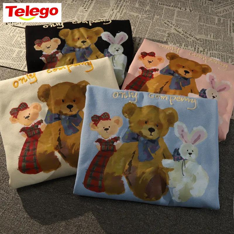 Áo sweater Tay Dài Dáng Rộng Phong Cách Thời Trang Hàn Quốc Cho Nữ