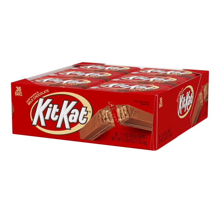 [HÀNG MỸ] COMBO 4 THANH Socola Hershey KIT KAT Crisp Wafer Bar in Milk Chocolate 42G