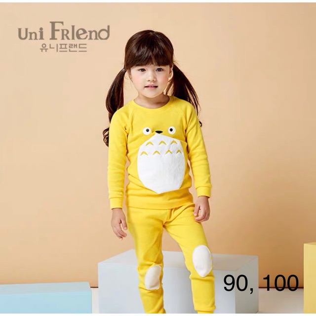 Bộ dài tay bé gái Unifriend