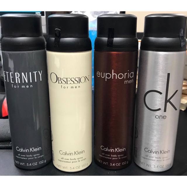 Xịt khử mùi cơ thể Calvin Klein for Men